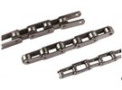 Double pitch lubrication free chain